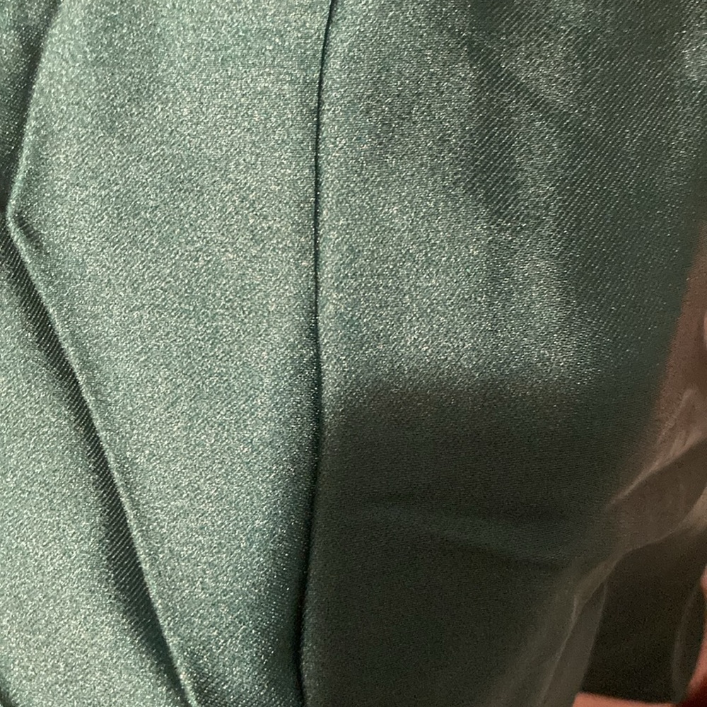 BRAND NEW WITH TAGS Lulu’s emerald green silk dress women’s size 4 WITH POCKETS! - Picture 8 of 10